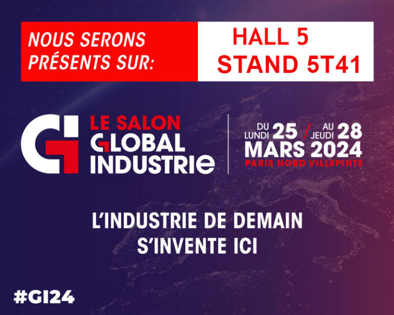 affiche évènement salon global industrie